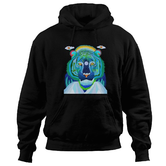 Save Me Striped Tiger Hoodies