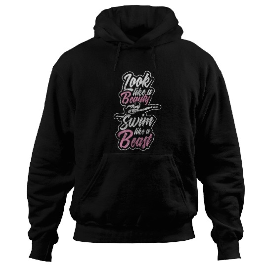 Swim Sea Free Swimmer Sport Hoodies