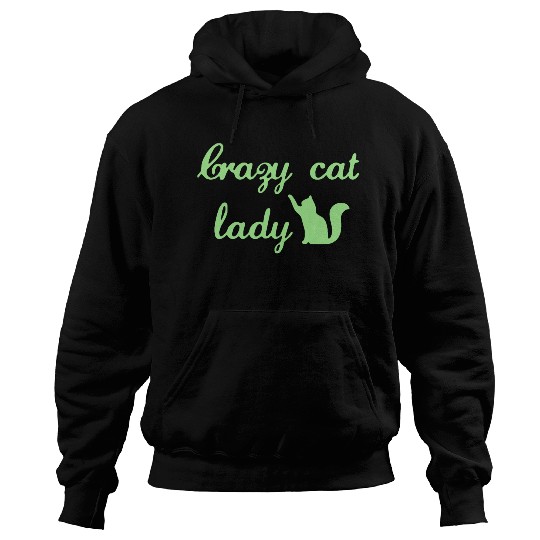 Crazy Cats LOVER Lady Hoodies