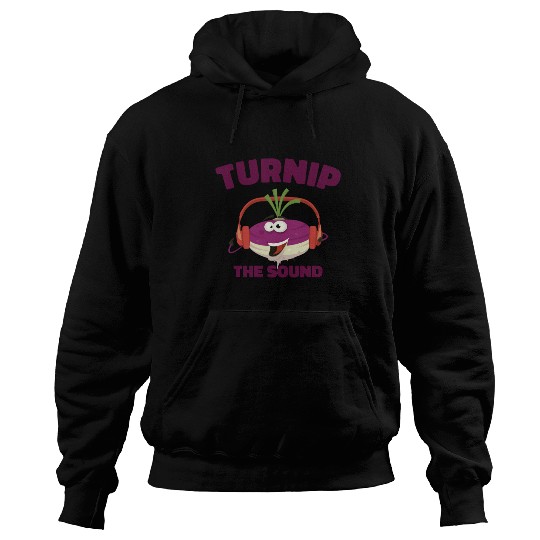 Music Turnip Party Music Lover Vegetable Hoodies