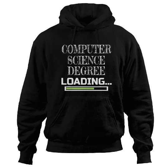 Computer Science Degree Loading CS School Major Hoodies