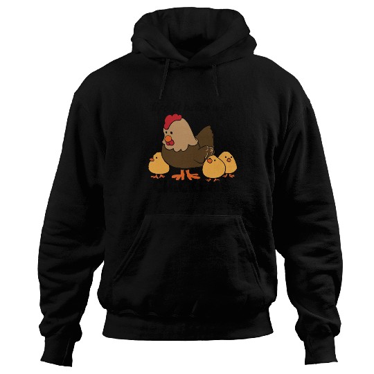 Life Is Better with Chickens Cartoon Funny Hen Hoodies