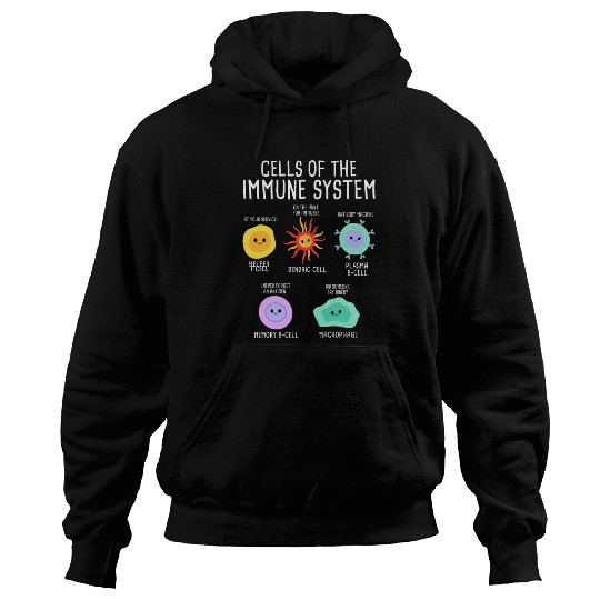 Cells Of Immune System - Biology Teacher Hoodies