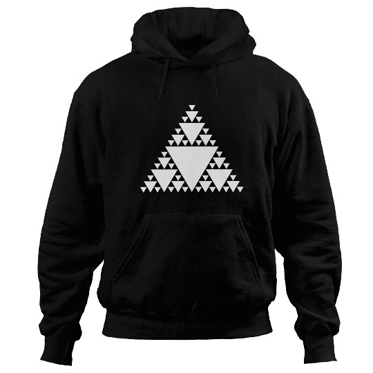 Sierpinski, Triangle Hoodies