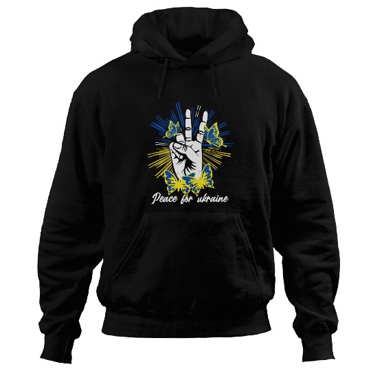 Peace in Ukraine Hoodies