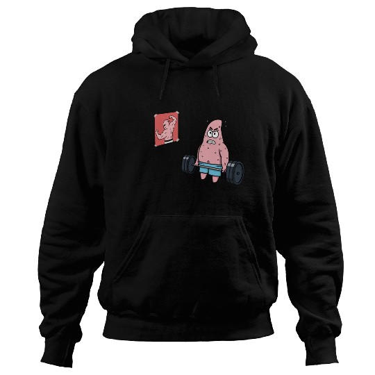 Majin Buu vs Patrick - Funny Anime Gym and Workout Hoodies