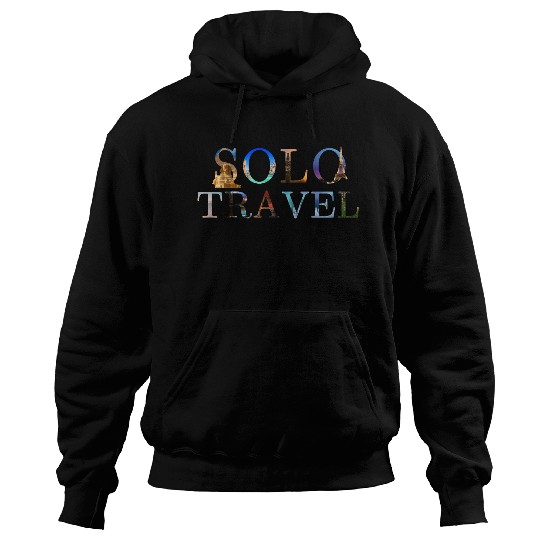 in love with solo travel, in all seasons Hoodies