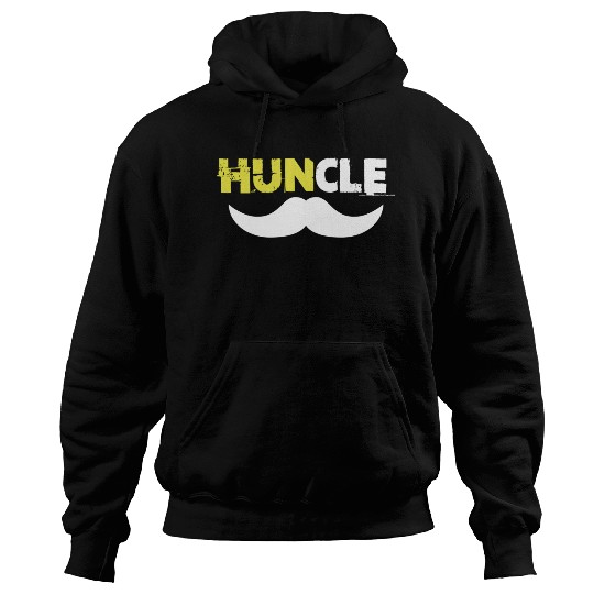 Huncle Eroded Yellow Hoodies