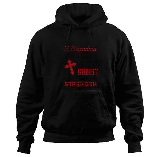 Never underestimate a grandma Hoodies
