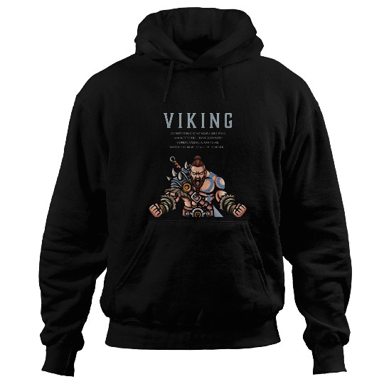 Viking Warrior Valhalla Awaits Me 2 Hoodies