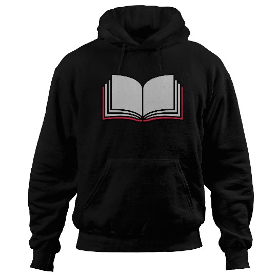 school open book pages Hoodies