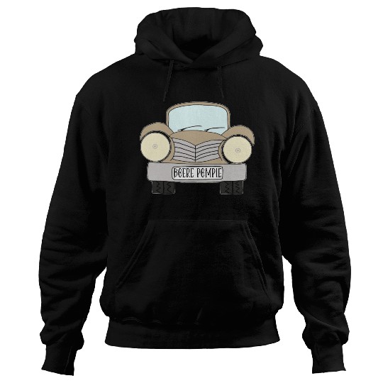 Old Car Khaki Boere Pompie Afrikaans Hoodies