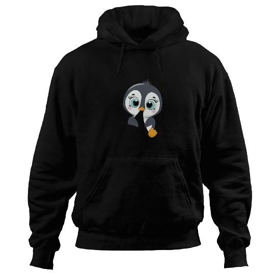 Sleeping Penguin Cute penguin Hoodies