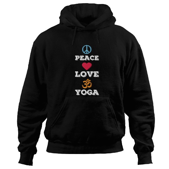 Relax Yoga Time Mandala Meditate Love Yoga Hoodies