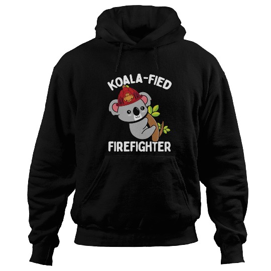 Koalafied Night Shift Firefighter Fire Hose Mask Hoodies