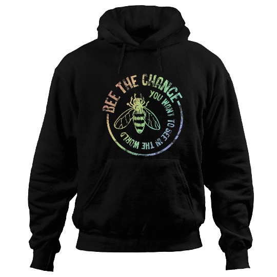 Bee Hoodies For Women Save The Bees Rainbow Pride