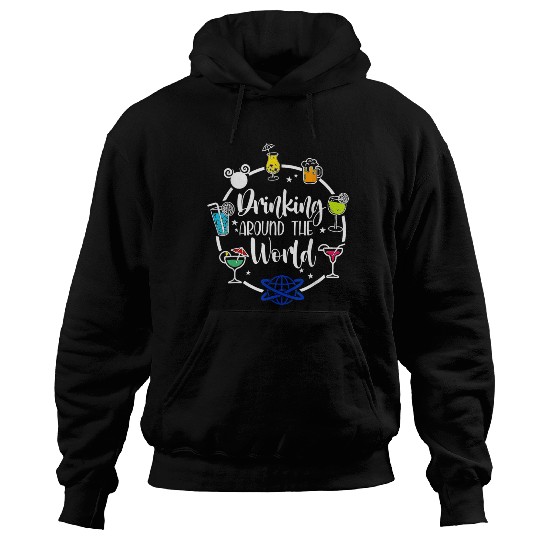 Drinking Around The World Hoodies