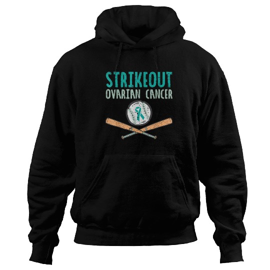 Funny Baseball Lover For Teal Ribbon Awareness Hoodies