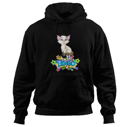 Bingo Gatos camisa los gatos Gatito caprichoso Hoodies