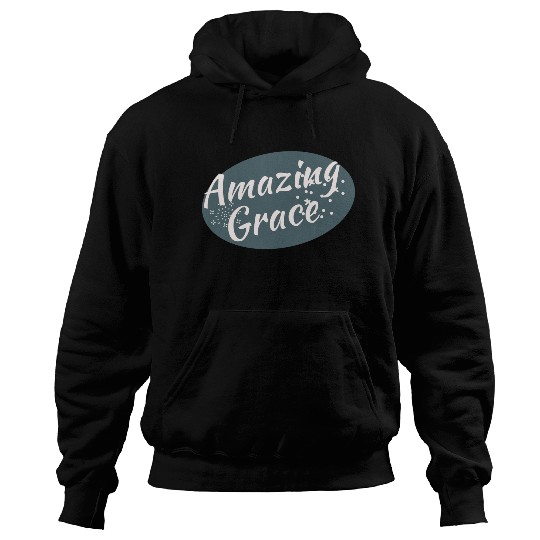 Amazing Grace Christian design Hoodies