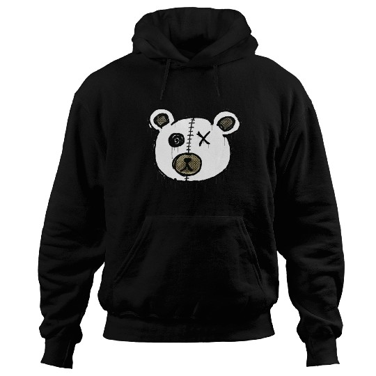 Horror Teddy Hoodies