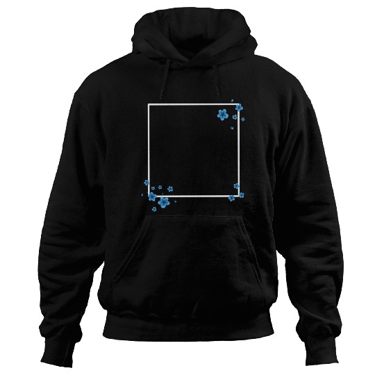 Square Blossom Hoodies