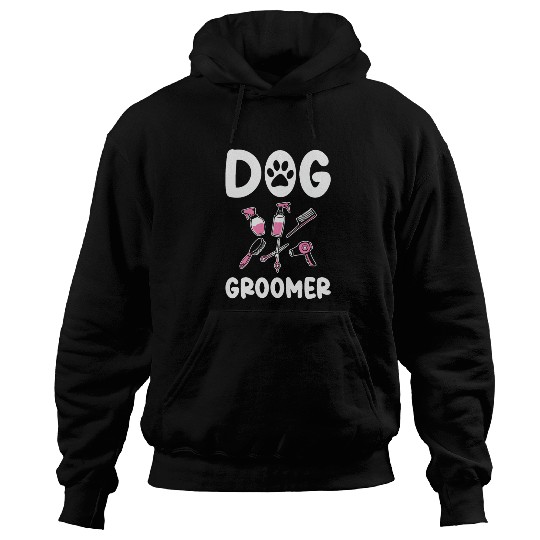 Dog Groomer Canine Grooming Hygiene Hoodies