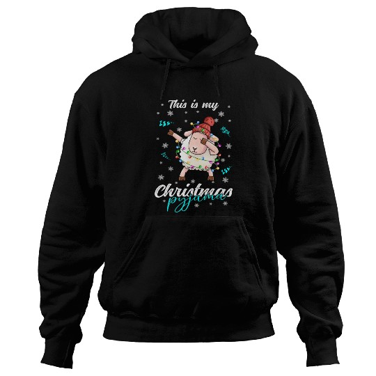 Winter Christmas Pyjama Sheep Hoodies