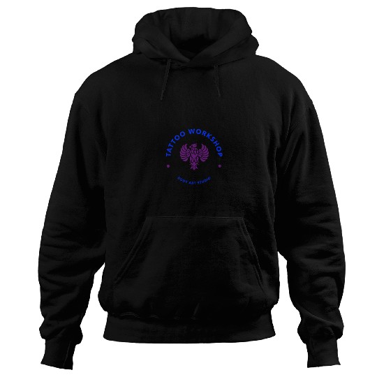 abstract logo maker for a tattoo workshop 1247f 26 Hoodies
