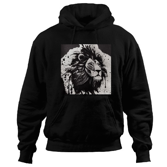 Ink Lion Hoodies