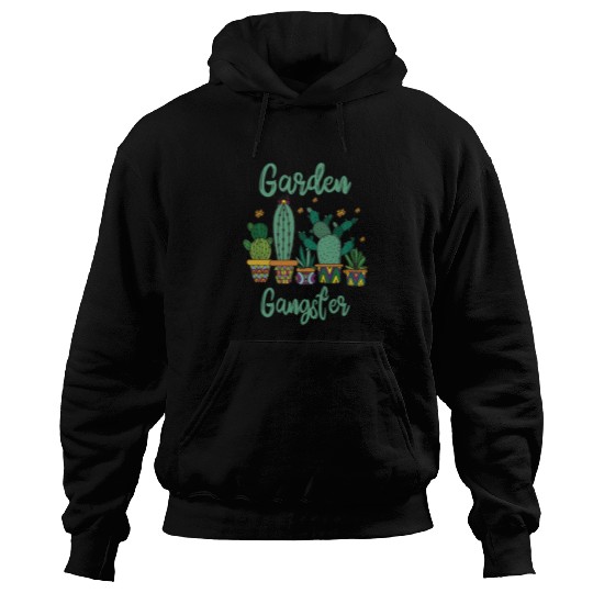Garden Gangster Flower Enthusiast Hoodies