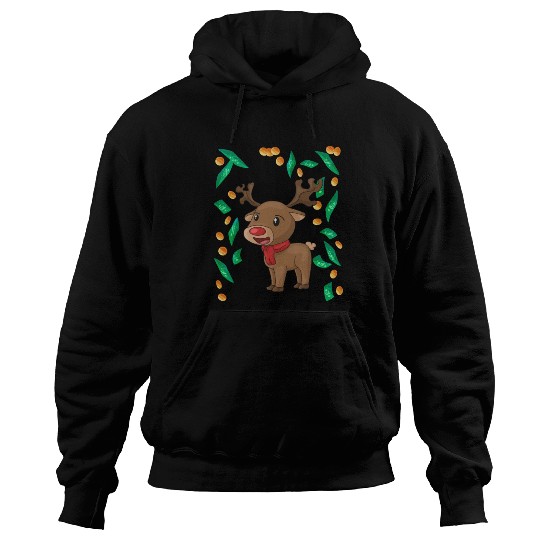Reindeer Christmas windfall Hoodies