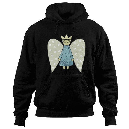 The Flight of the Christmas Angel Hoodies