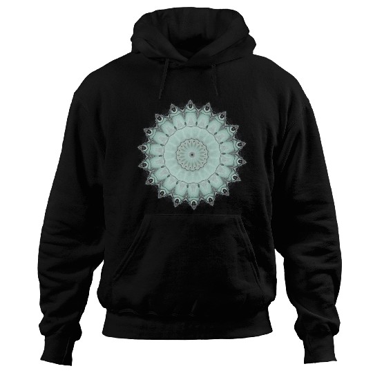 Light Green Cool Sign Hoodies