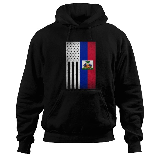 Haiti Design for proud Haitian Americans Hoodies