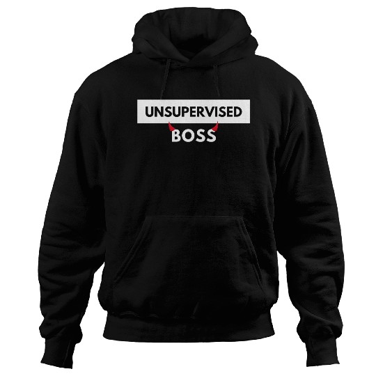 UNSUPERVISED BOSS FUNNY CUTE DESIGN Hoodies