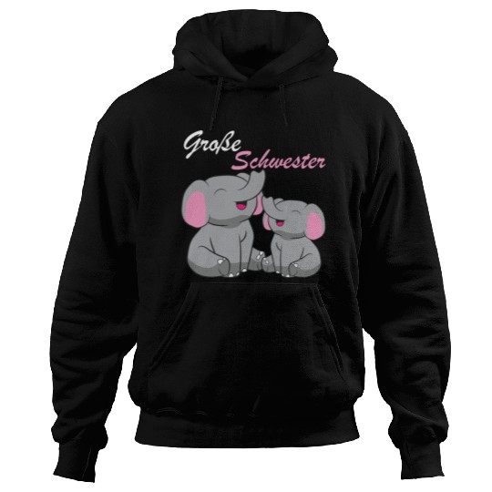 Elephants - Große Schwester Hoodies