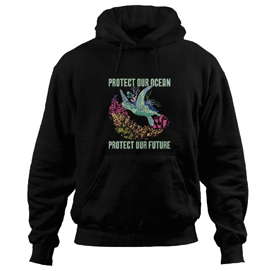Marine Biology Protect Our Ocean Loves Marine Life Hoodies