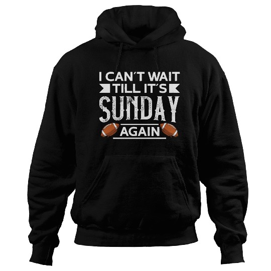 American Football Sunday Football Player Sport Fan Hoodies