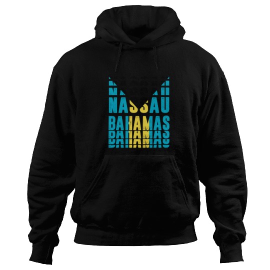 Nassau Bahamas flag design Hoodies