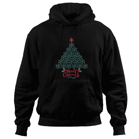 MERRY CHRISTMAS TREE Hoodies