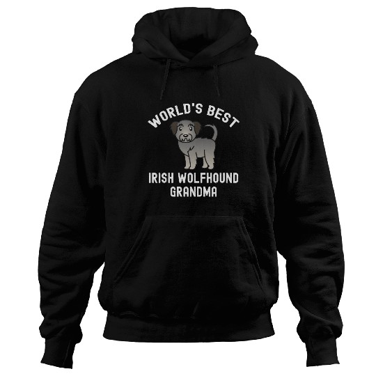 World's Best Irish Wolfhound Grandma Hoodies
