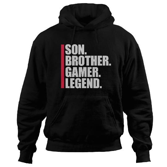 son brother gamer legend Hoodies