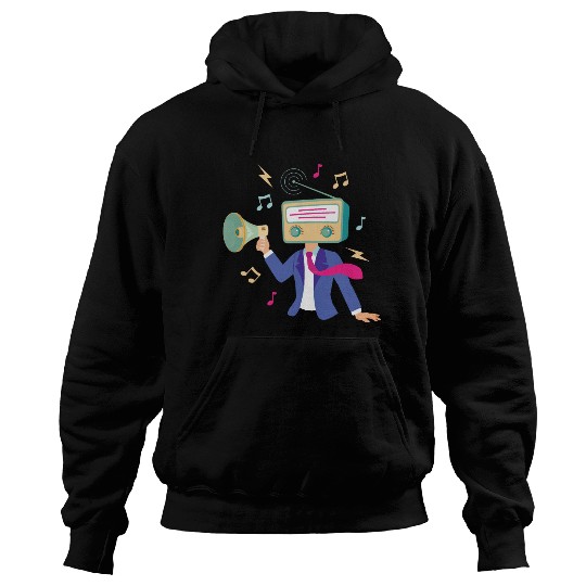 radiohead - funny Hoodies