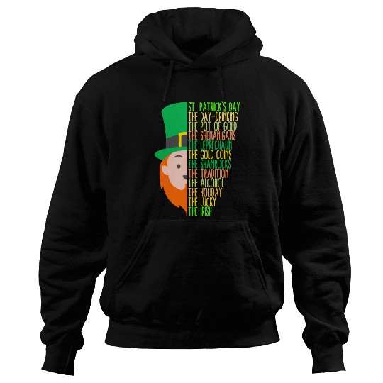 St Patrick's Day Drinking Shenanigans Irish Hoodies