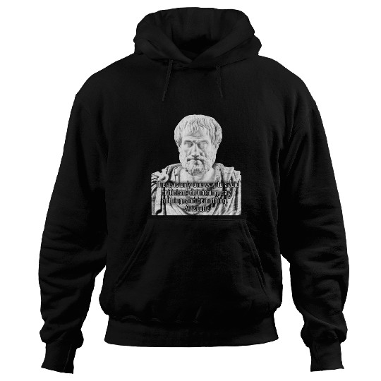 Greek Aristotle's philosophic criticism quote Hoodies