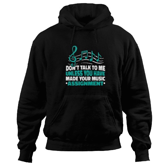 Music Teacher Notes Hoodies