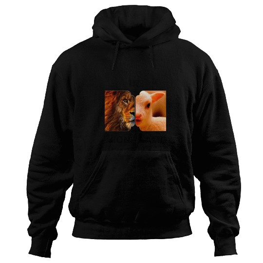 He is the Lion and the Lamb Hoodies