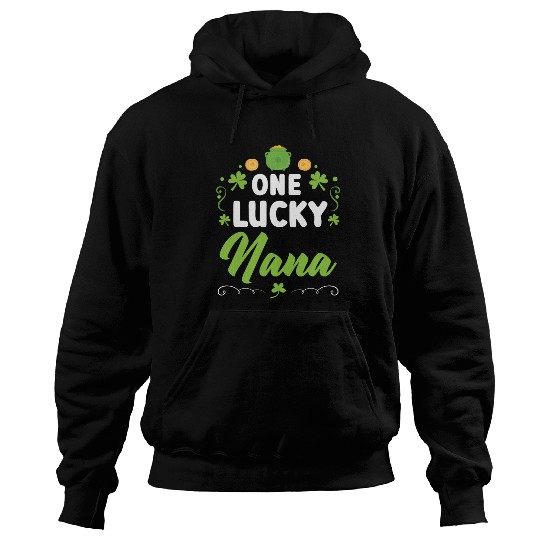 One Lucky Nana Grandma Granny St. Patricks Day Hoodies