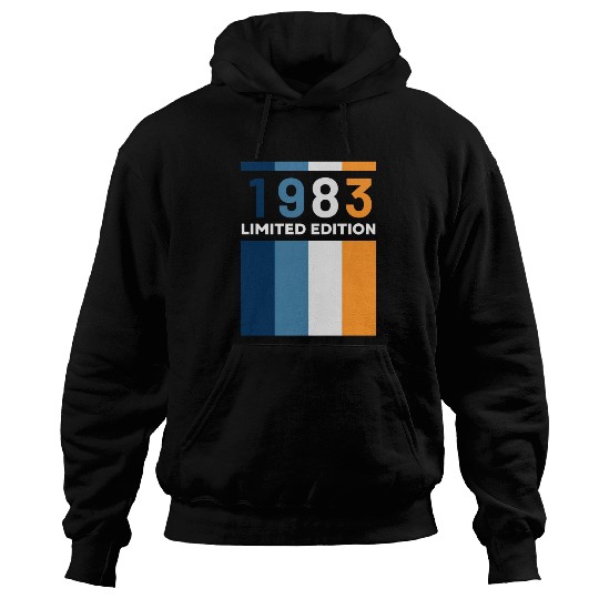 40 Years Vintage 1983 Retro 40th Birthday Hoodies